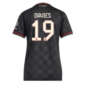 Bayern Munich Alphonso Davies #19 Tercera Equipación Mujer 2025-26 Manga Corta